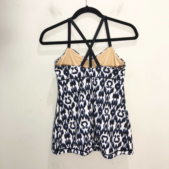 Lululemon White Printed Tank - Picture 4 of 4